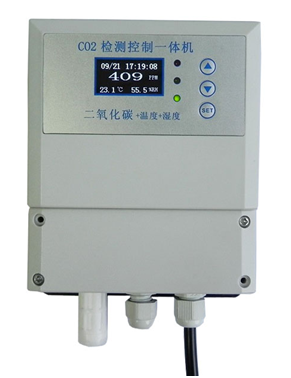 GT-508型二氧化碳（温湿度）检测控制一体机